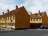 Alte Marine-Behausungen im Distrikt Nyboder, Kopenhagen, Dänemark
