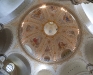 Kuppel im Innern der Frauenkirche, Dresden, Sachsen, Deutschland