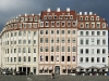 Hausfassaden am Dresdner Neumarkt,Dresden, Sachsen, Deutschland