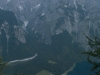 Das erste Sonnenlicht auf der Watzmann-Ostwand, Königssee, Bayern, Deutschland