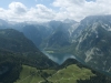Vom Gipfel des Jenner erschliesst sich das gesamte Panorama der Berchtesgadener Berge, Bayern Deutschland