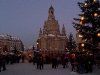 Weihnachtsmarkt am Neumarkt unn der Frauebnkirche, Dresden, Sachsen, Deutschland