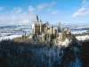 Schloss Neuschwanstein bei Füssen im Winter, Bayern, Deutschland