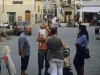 Strassenszene in Capoliveri, Elba, Toskana, Italien