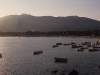 Abendstimmung am Strand von Marina di Campo, Elba, Toskana, Italien