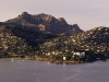 Die Bucht von Agay mit Anthéor und Cap Roux, Corniche d'Estérel, Cote d'Azur, Frankreich