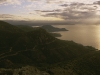 Morgenstimmung an der Corniche d'Or, dem Estérel-Massif und der klassischen Cote d'Azur, Frankreich