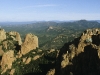 Auf dem Gipfel des Cap Roux im Estérel-Massif, Cote d'Azur, Frankreich