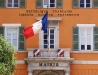 Rathausfassade in Frejus, Cote d'Azur, Frankreich