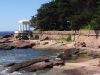 Plage de Boulorois, St. Raphael, Cote d'Azur, Frankreich