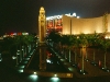 Clock Tower und Cultural Center bei Nacht, Tsimshatsui, Hongkong, China