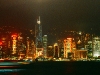 Skyline von Hongkong bei Nacht, Hongkong, China