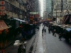 Strassenszene auf der Hennesy Road, Causeway, Hongkong, China
