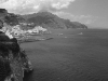 Blick auf Amalfi, Amalfiküste, Kampanien, Italien