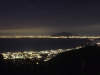 Bucht von Sorrent mit Vesuv und Neapel bei Nacht, Sant' Agata sui Due Golfi, Kampanien, Italien