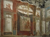Herakles-Fresko im Collegium der Augustalen, Herculaneum, Kampanien, Italien