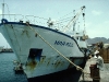 Fähre in Mindelo, Sao Vicente, Kapverdische Inseln