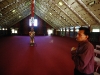 versammlungshaus im Nga Hau e Wha National Marae, Christchurch, Neuseeland