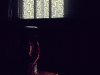 Taufbecken in der Maori-Kirche von Tikitiki, Ostkap, Nordinsel, Neuseeland