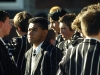 Schüler in Uniform, Christchurch, Neuseeland