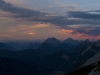 Sonnenaufgang im Karwendel, Tirol, Österreich