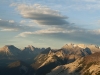 Wettersteingebirge im Morgenlicht, Pleisenspitze, Karwendel, Tirol, Österreich