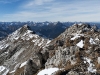 Blick vom Daniel zur Uppsspitze und den Lechtaler Alpen, Ehrwald, Tirol, Österreich