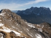 Gipfel des Daniel vor dem Wetterstein-Massiv,Tirol, Österreich