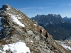 Aufstieg zum Gipfel des Daniel, Ehrwald, Tirol, Österreich