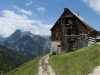 Die Plumsjochhütte, Karwendel, Österreich