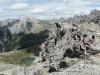 Blick von der Bittrichscharte zur Kogelseespitze, Lechtaler Alpen, Tirol, Österreich