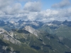 Panorama von der Kogelseespitze, Lechtaler Alpen, Tirol, Österreich