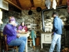 In der Hütte der Alpe Sambuca, Val Verzasca, Tessin, Schweiz