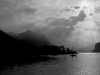 Der Walensee bei Weesen, Kanton St.Gallen, Schweiz