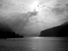 Der Walensee bei Weesen, Kanton St.Gallen, Schweiz