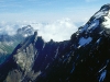 Blick von der Hintersulzlücke auf den Hausstock, Glarus, Schweiz