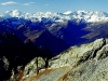 Panorama des Wallis vom Monte Zucchero, Val Verzasca, Tessin, Schweiz