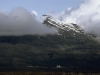 Das Hotel Chateau in Whakapapa vor dem Ruapehu, Tongariro, Nordinsel, Neuseeland