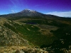 Lower Tama Lakes vor dem Ruapehu, Tongariro Nationalpark, Neuseeland