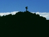 Bergsteiger auf dem Gipfel des Ngauruhoe, Tongariro Nationalpark, Nordinsel Neuseeland