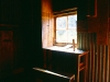 Im Inneren der Old Waihohonu Hut, Tongariro Nationalpark, Nordinsel Neuseeland