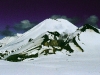 Red Crater und Ngauruhoe im Winter, Tongariro Nationalpark, Nordinsel Neuseeland