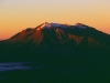 Die ersten Sonnenstrahlen am Ruapehu, Tongariro Nationalpark, Nordinsel Neuseeland