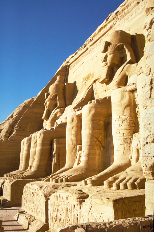 Ramsestempel von Abu Simbel am Nasser-Stausee, Nubien, Ägypten