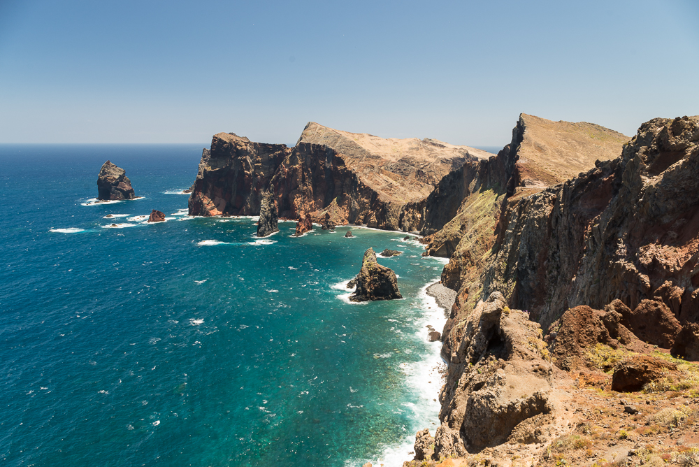 Das windumtoste Ostkap von Madeira bei Ponta de Sao Lourenco