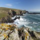 Felsenküste an der Lizard Peninsula, dem südlichsten Punkt der britischen Insel, Cornwall, England